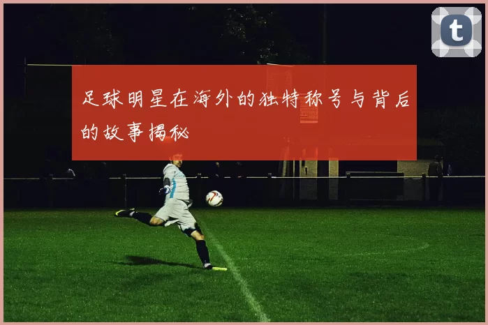 足球明星在海外的独特称号与背后的故事揭秘