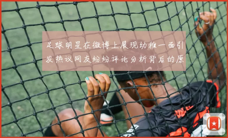 足球明星在微博上展现幼稚一面引发热议网友纷纷评论分析背后的原因